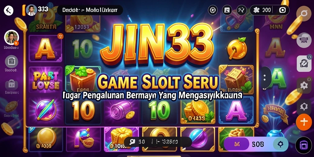 Tampilan gameplay JIN33 dengan grafis yang menawan dan animasi halus.