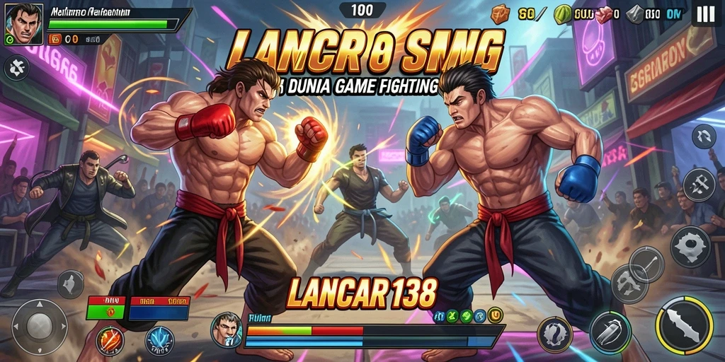 Gameplay mendebarkan dengan pertarungan yang intens.