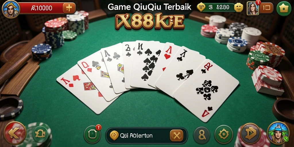 Tampilan gameplay X88 yang memukau dan penuh aksi QiuQiu.