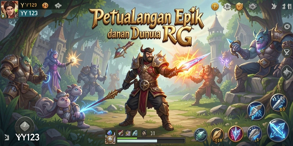 Tampilkan gameplay RPG yang menarik dan mendalam di YY123.