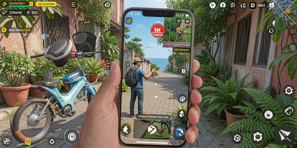 Tampilan gameplay Z18 yang menarik dengan berbagai aktivitas simulasi.